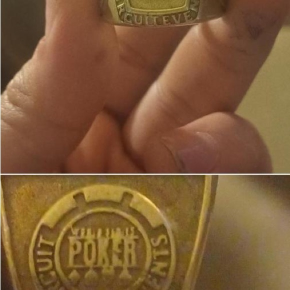 2017 world poker championship rings 18 K solid gold - Picture 4 of 4